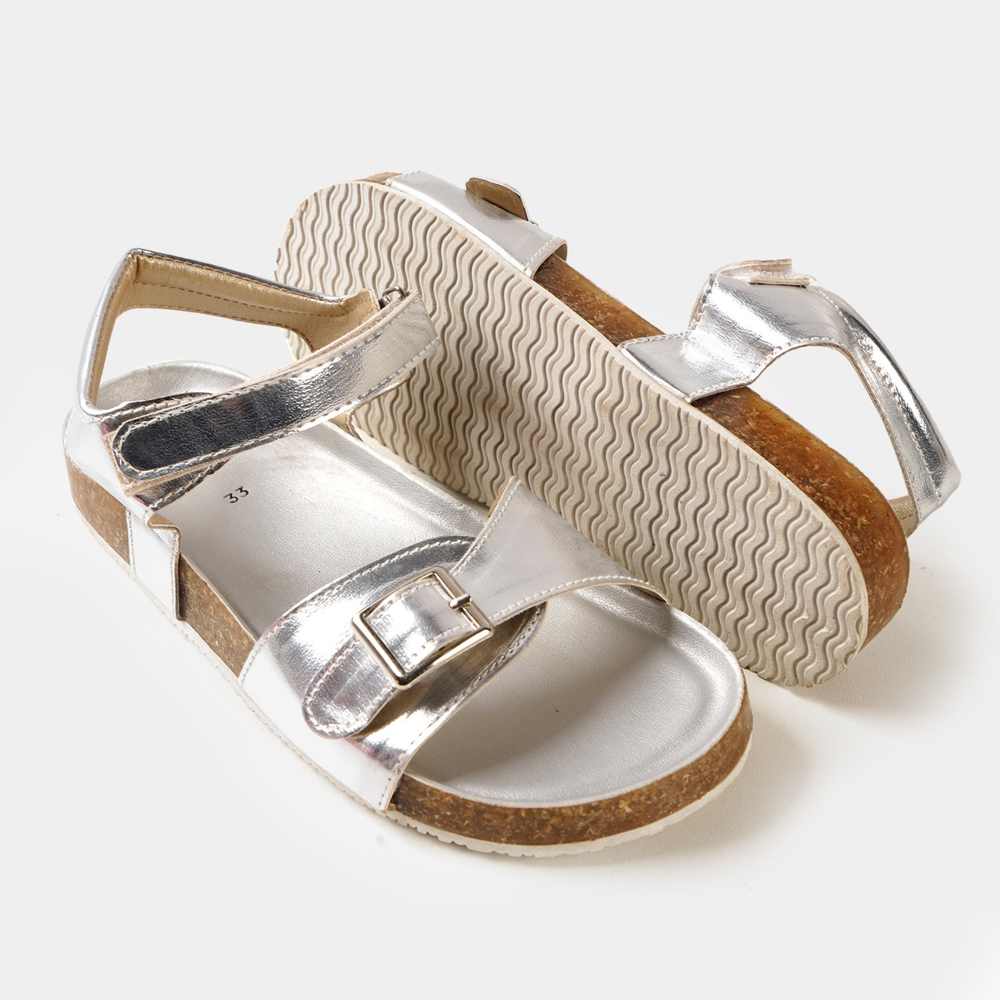 Girls Sandal 40-107 - SILVER