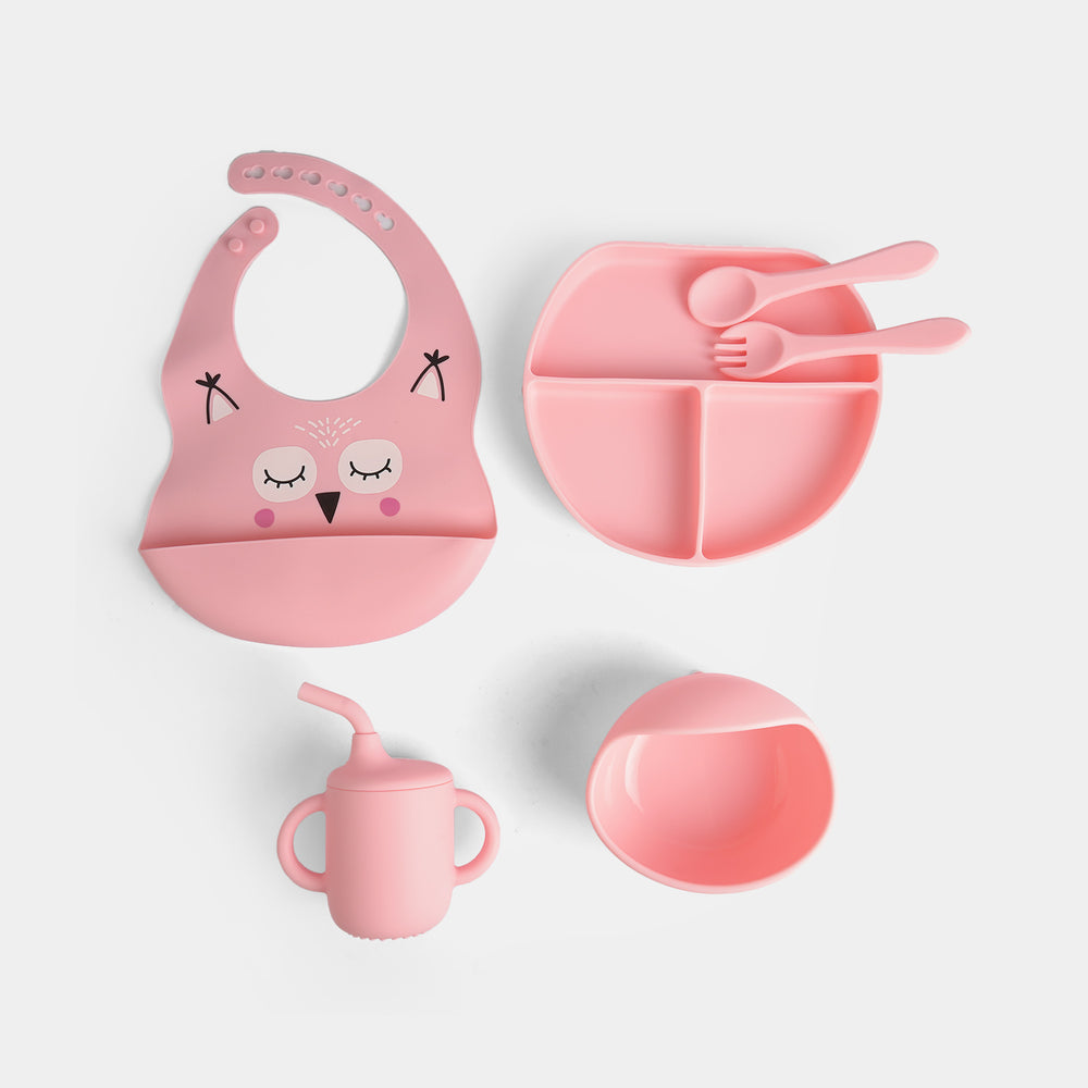 Silicone Baby Self-Feeding Set