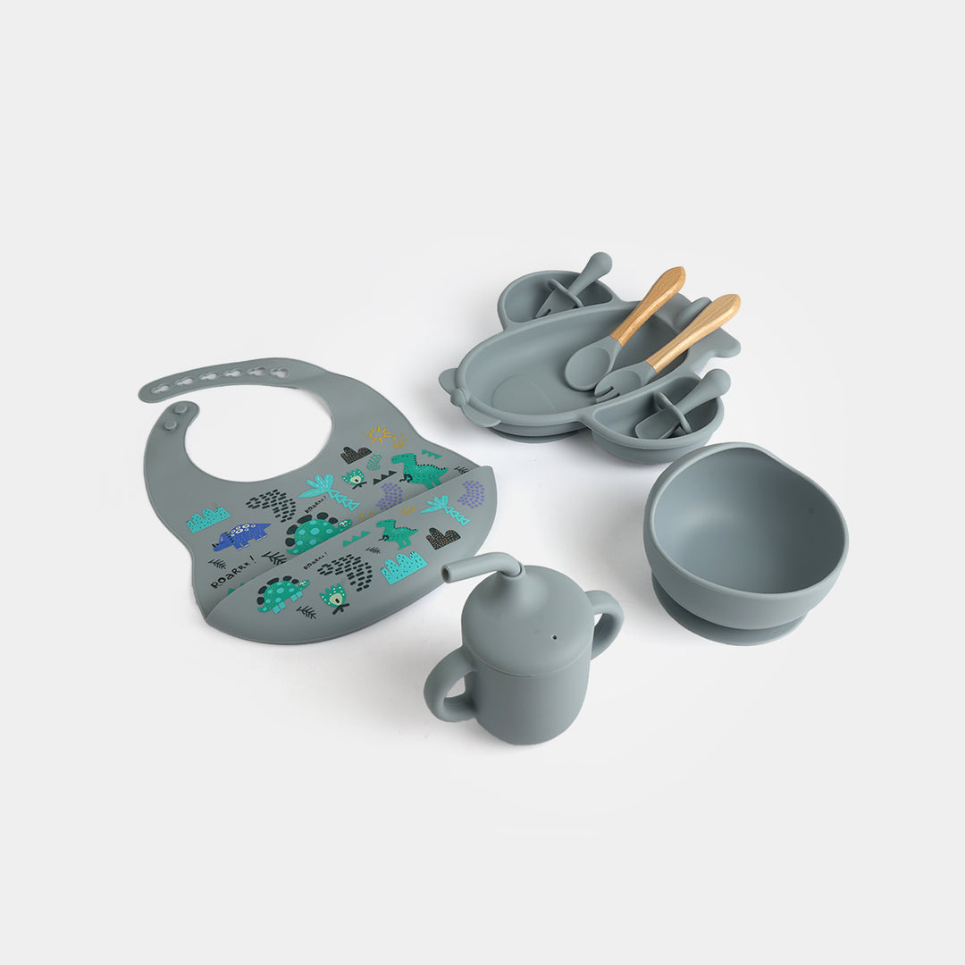 Silicone Baby Self-Feeding Set