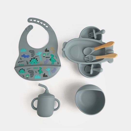 Silicone Baby Self-Feeding Set