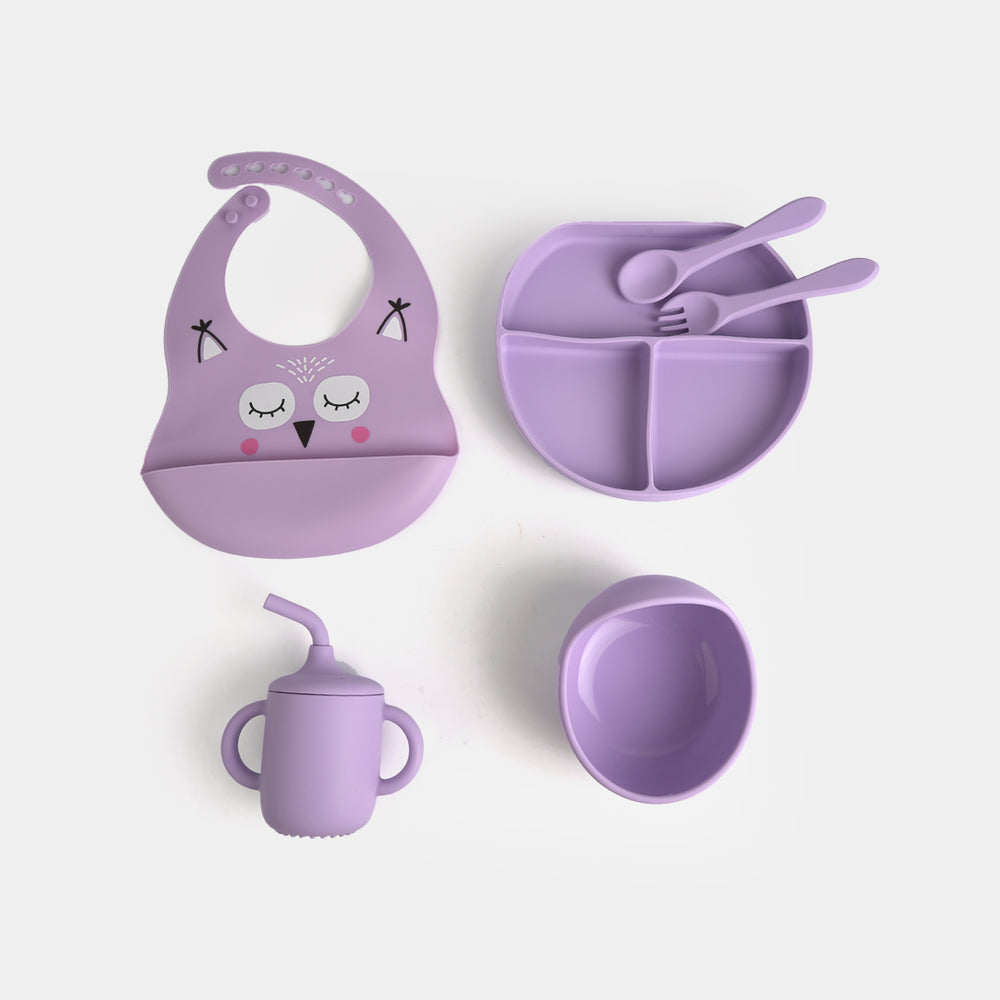 Silicone Baby Self-Feeding Set