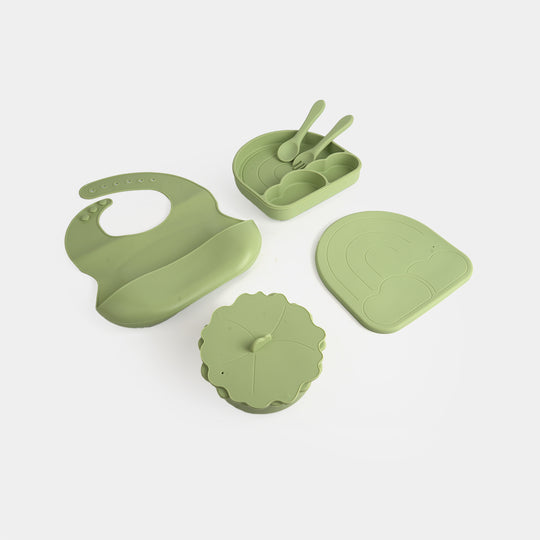 Silicone Baby Self-Feeding Set 8PCs
