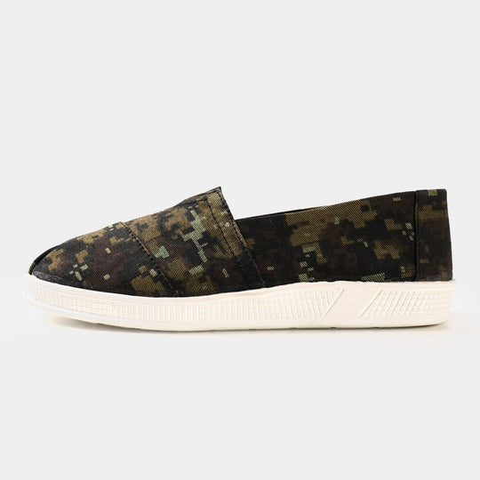 BOYS ESPADRILLES GF-3 - D-Green