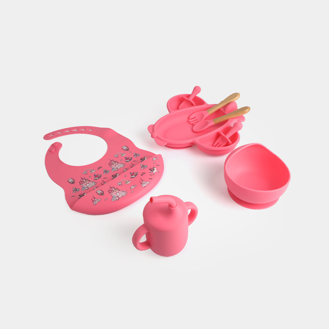 Silicone Baby Self-Feeding Set