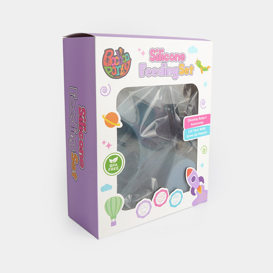 Silicone Baby Self-Feeding Set 5PCs