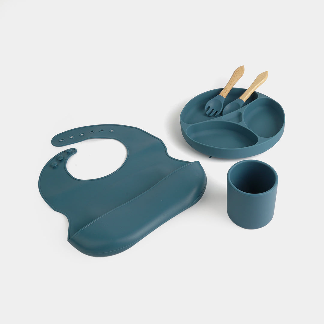 Silicone Baby Self-Feeding Set 5PCs
