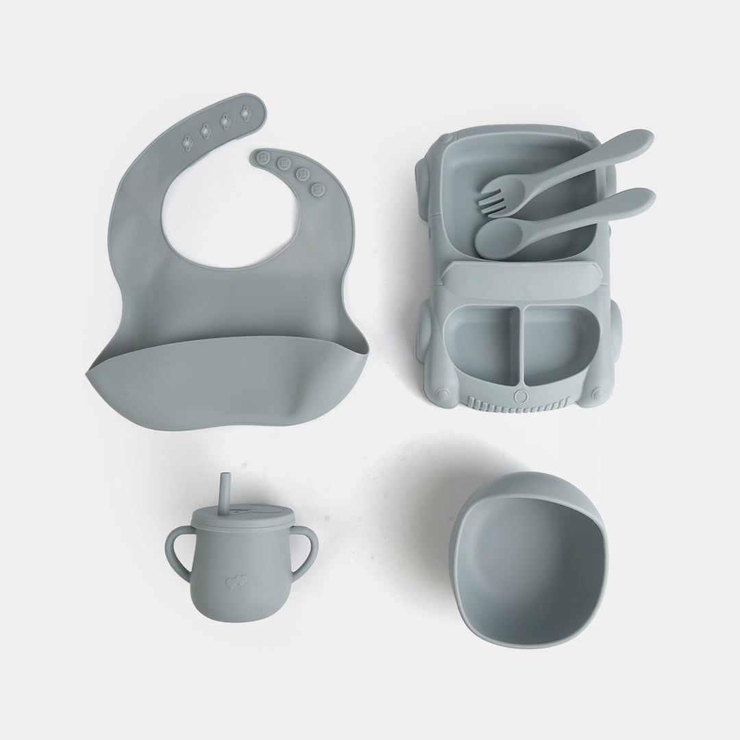 Baby Silicone Feeding 7Pcs Set