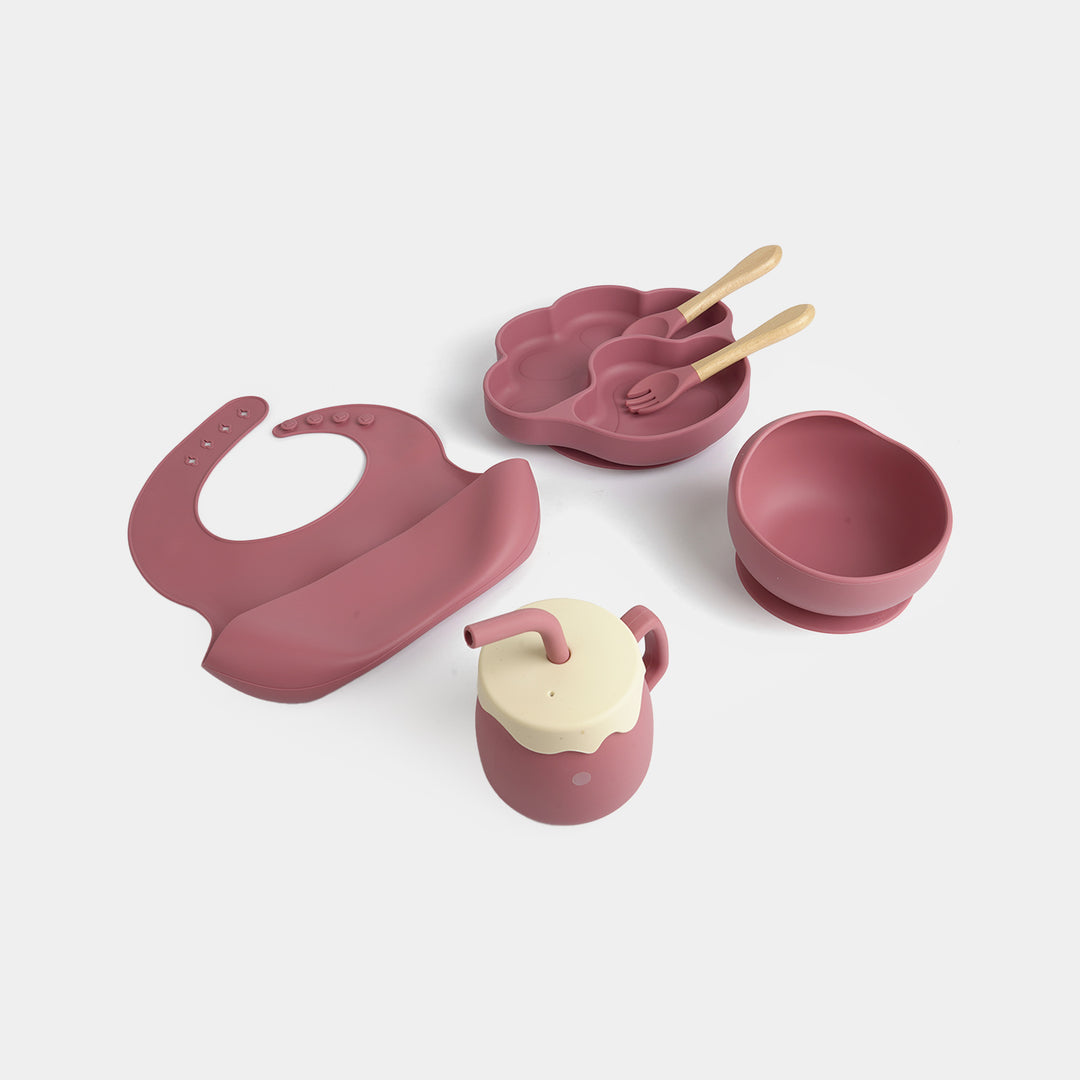 Baby Silicone Feeding 7Pcs Set