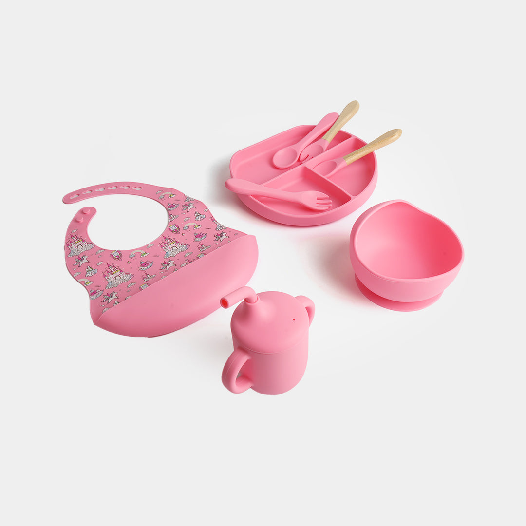 Silicone Baby Self-Feeding Set
