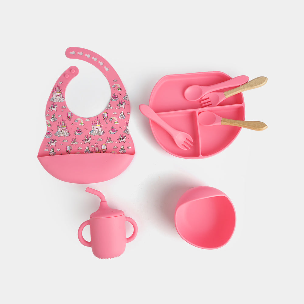 Silicone Baby Self-Feeding Set