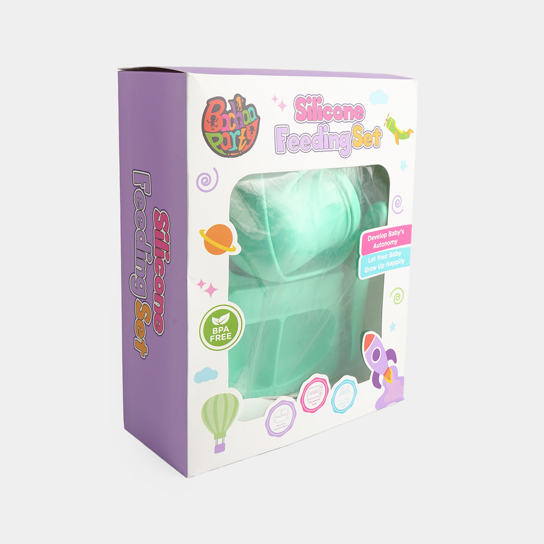 Baby Silicone Feeding 7Pcs Set