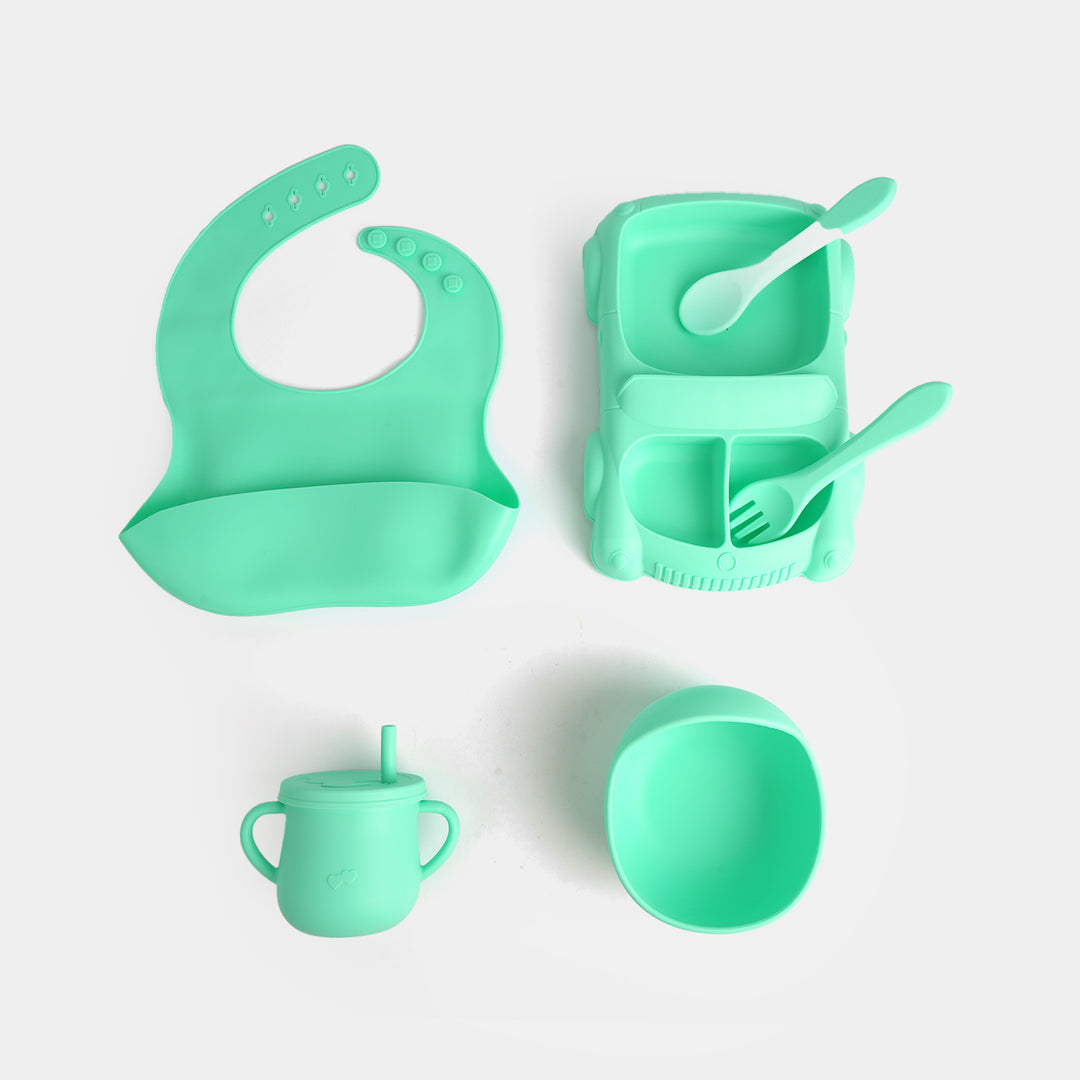 Baby Silicone Feeding 7Pcs Set
