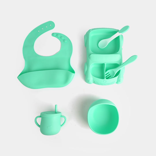 Baby Silicone Feeding 7Pcs Set