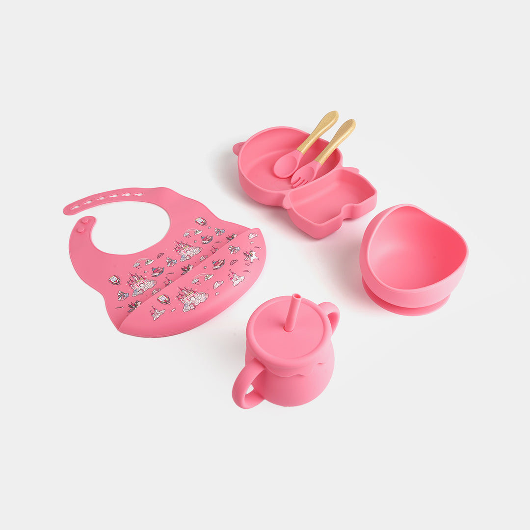 Silicone Baby Self-Feeding Set 6PCs