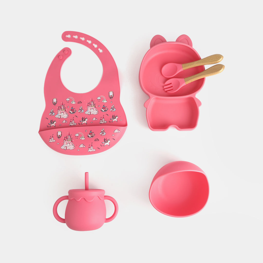 Silicone Baby Self-Feeding Set 6PCs