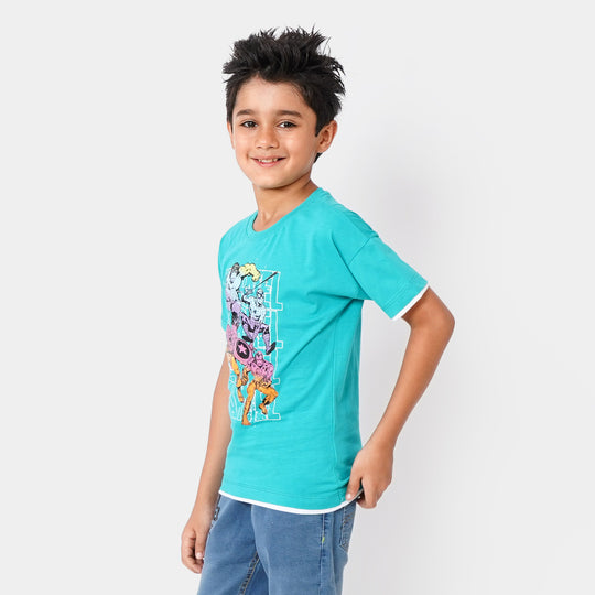 Boys T-Shirt CHARACTER - Blue