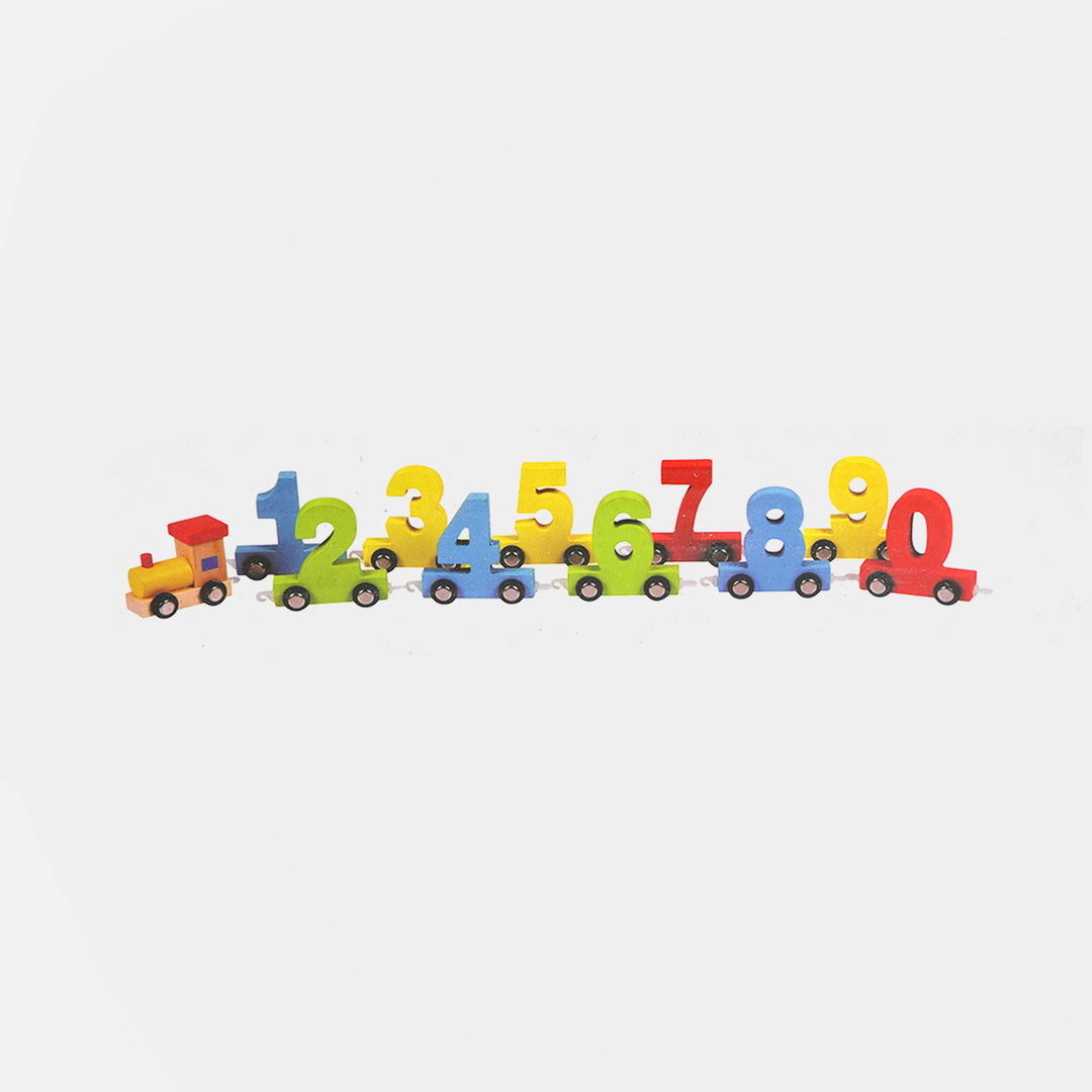 Wooden Digital Number Train Toy