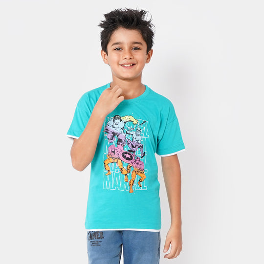 Boys T-Shirt CHARACTER - Blue