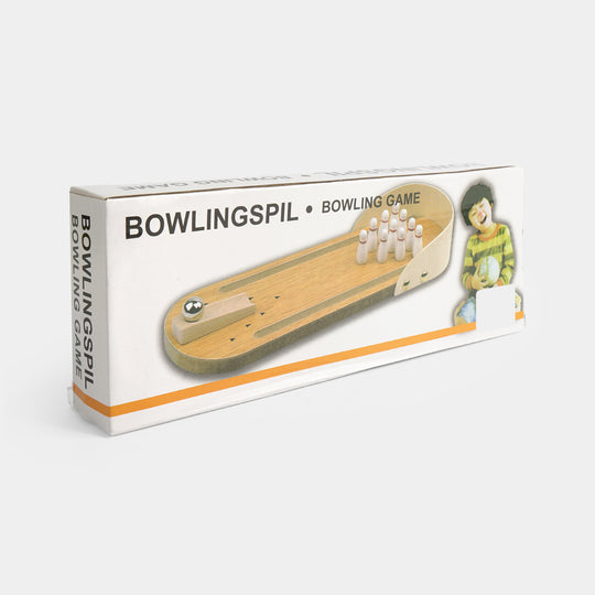 Wooden Tabletop Bowling Game – Mini Desktop Bowling Set