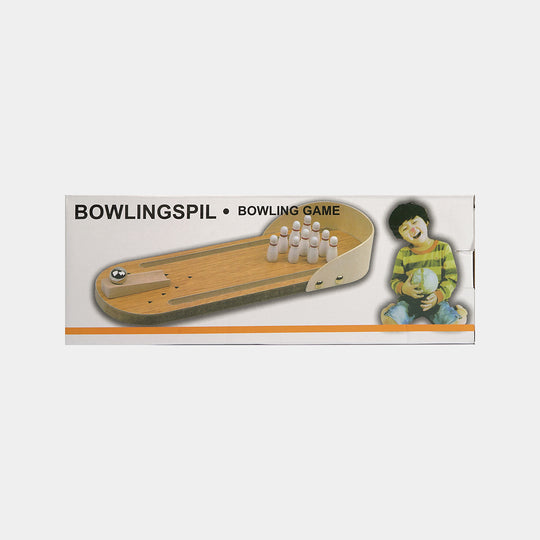 Wooden Tabletop Bowling Game – Mini Desktop Bowling Set
