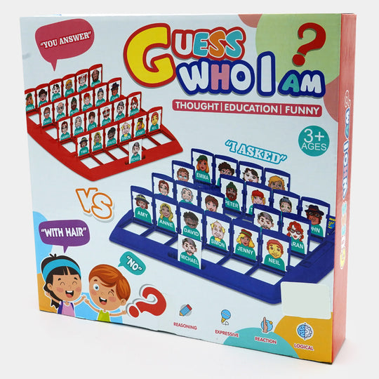 Guess Who I Am Board Game For Kids