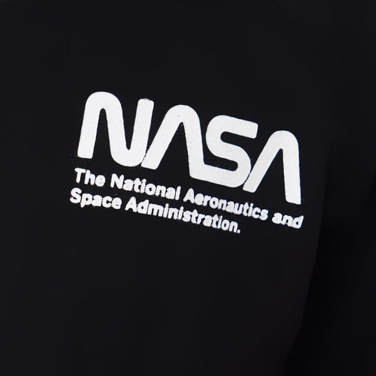 Boys Cotton 2 Piece Suit Nasa - BLACK