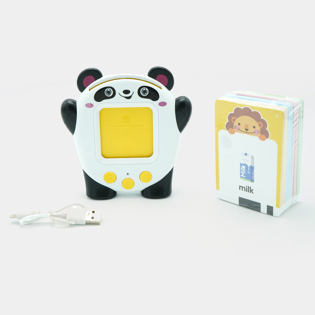 Panda Talking Flash Cards Learning Toy