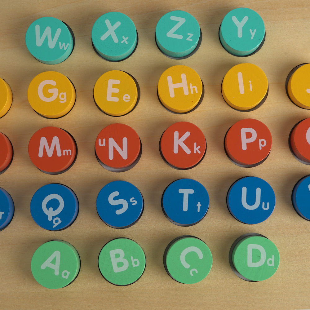 Educational Wooden Alphabet Memory Matching Game for Kids