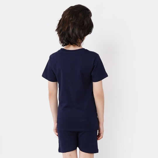 Boys 2 Piece Suit Controller - NAVY