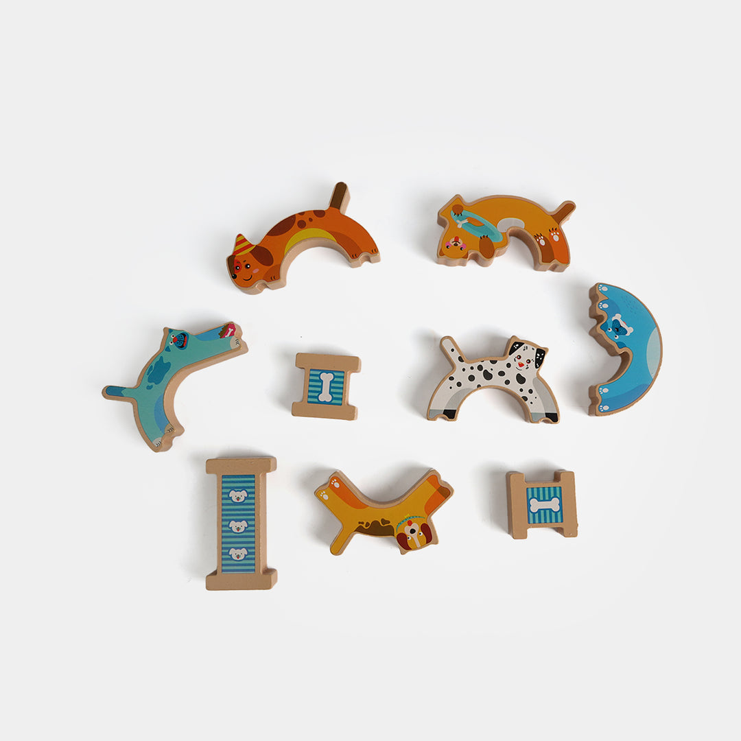 Montessori Wooden Animal Balancing Toy