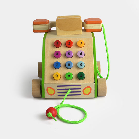 Educational Multifunction Telephone Pull-Along Toy