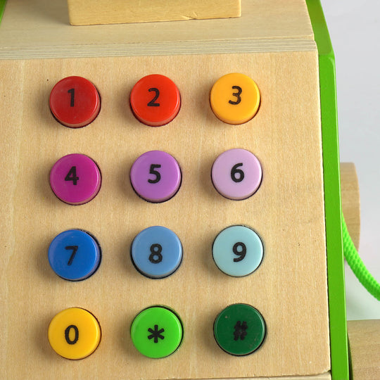 Educational Multifunction Telephone Pull-Along Toy