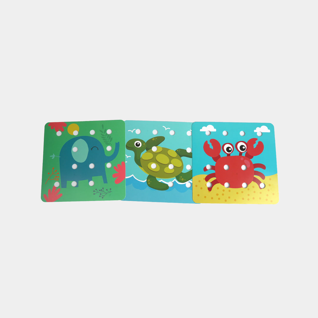 Children's Wooden Screw & Shape Sorter Toy
