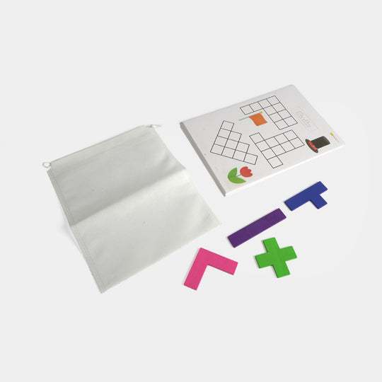 Intellectual Tetris Wooden Puzzle Game