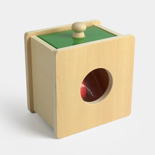 Educational Wooden Object Permanence Toy