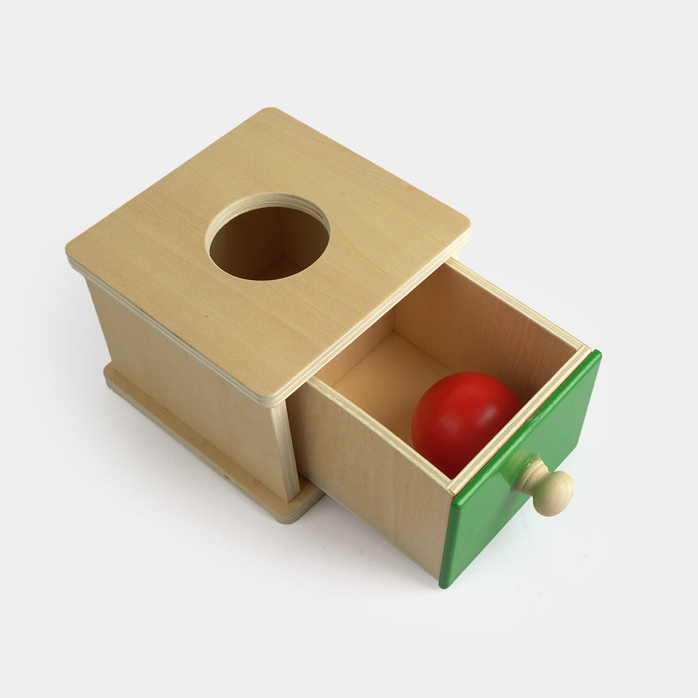 Educational Wooden Object Permanence Toy