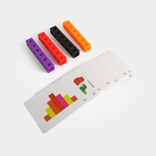 Educational Math Link Linking Cubes Set