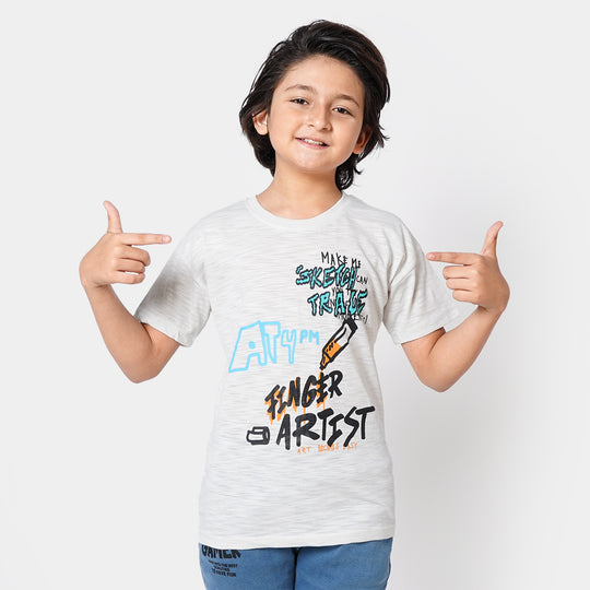 Boys T-Shirt New York - BarleyBlue