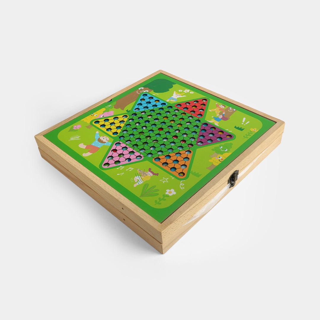 Wooden Multi-Function Chess & Board Game