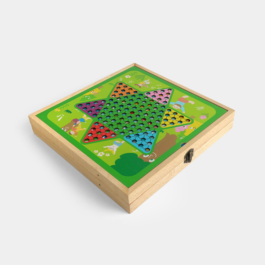 Wooden Multi-Function Chess & Board Game
