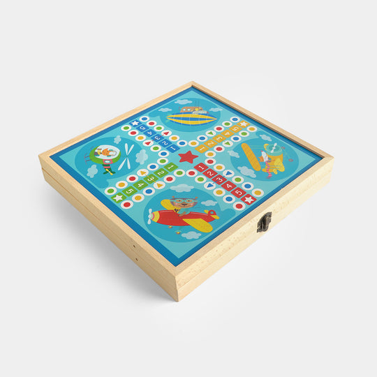 Wooden Multi-Function Chess & Board Game