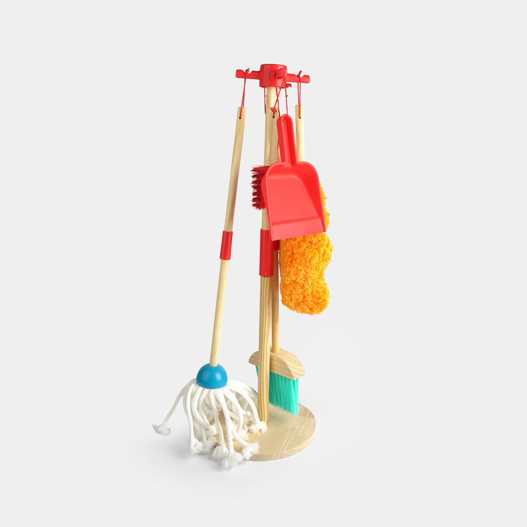 Children's Wooden Cleaning Pretend Play Set
