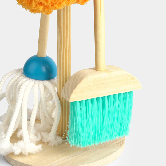 Children's Wooden Cleaning Pretend Play Set