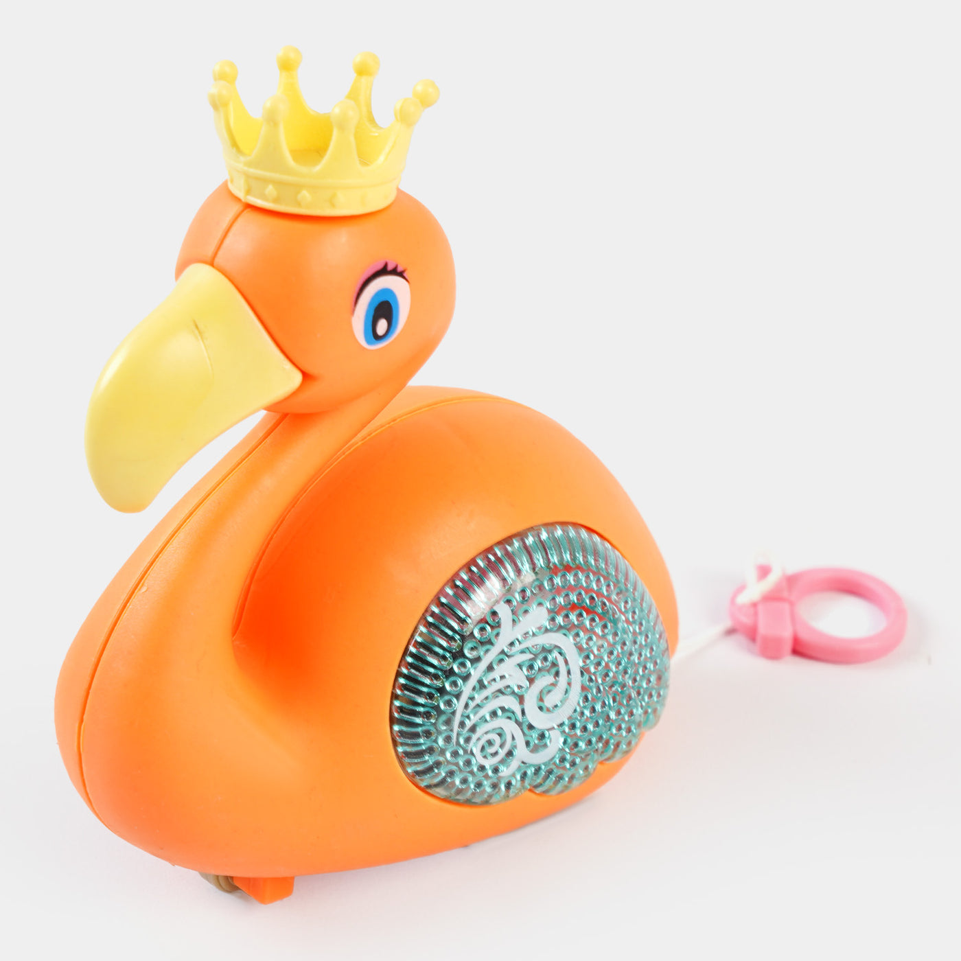 Flamingo Pull Friction Toy