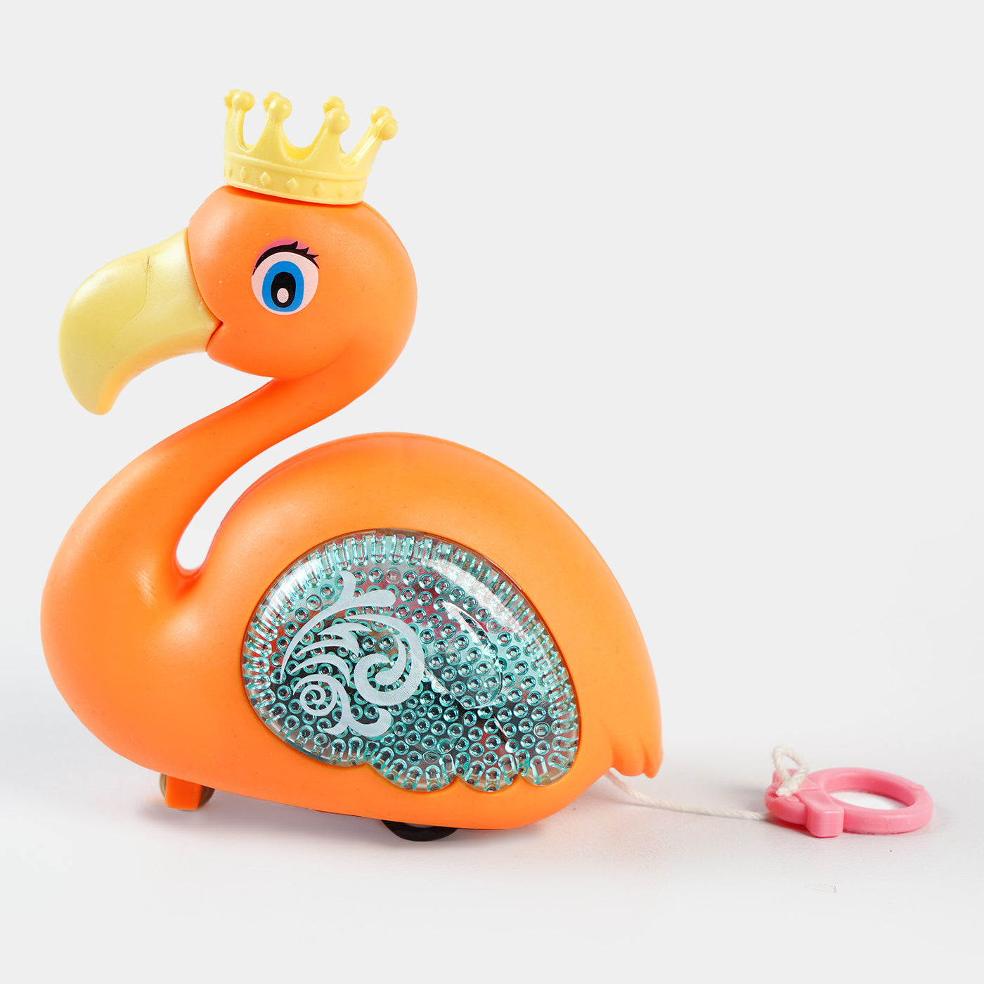 Flamingo Pull Friction Toy