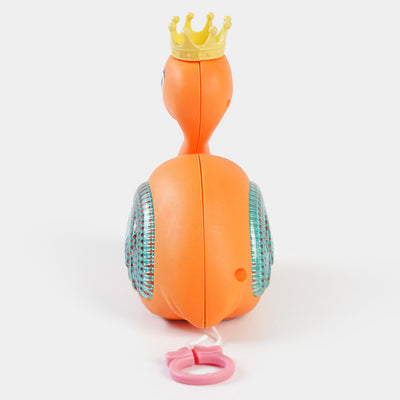 Flamingo Pull Friction Toy