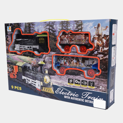 Electric Train Play Set For Kids
