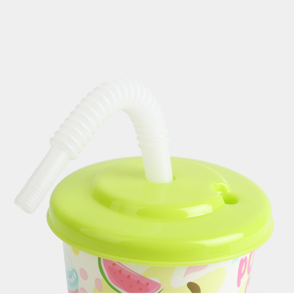 Printed Straw Cup for Kids