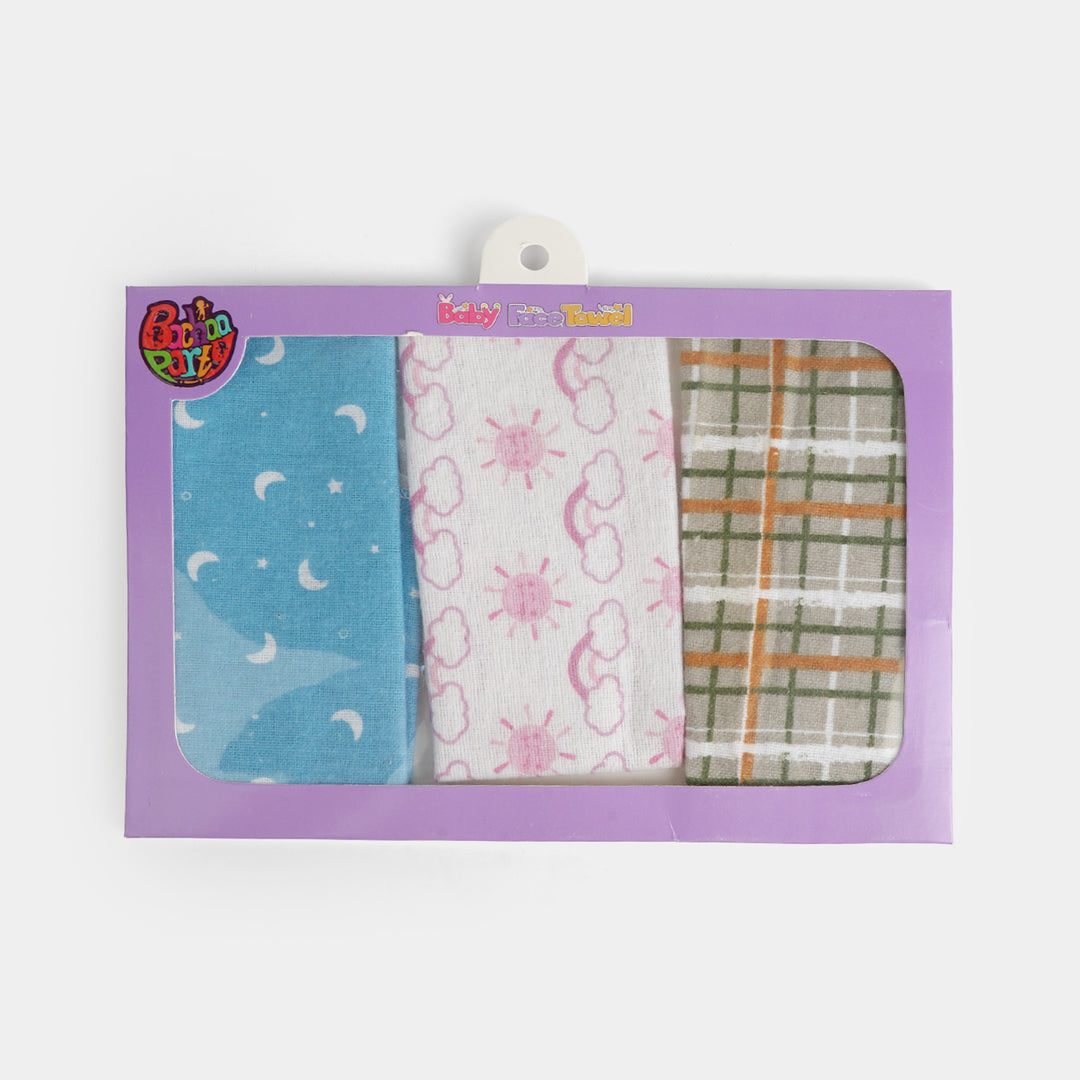 Cotton Face Towel | Pack Of 3