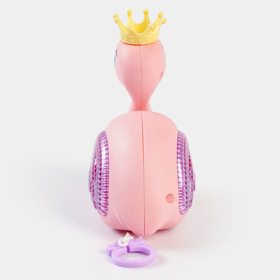 Flamingo Pull Friction Toy